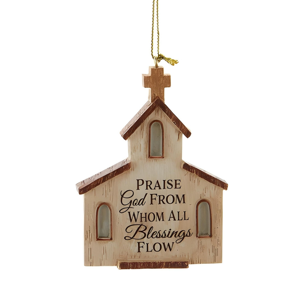 Praise God Church Ornament