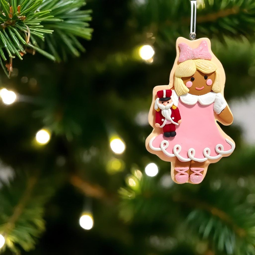 Clara Nutcracker Cookie Ornament