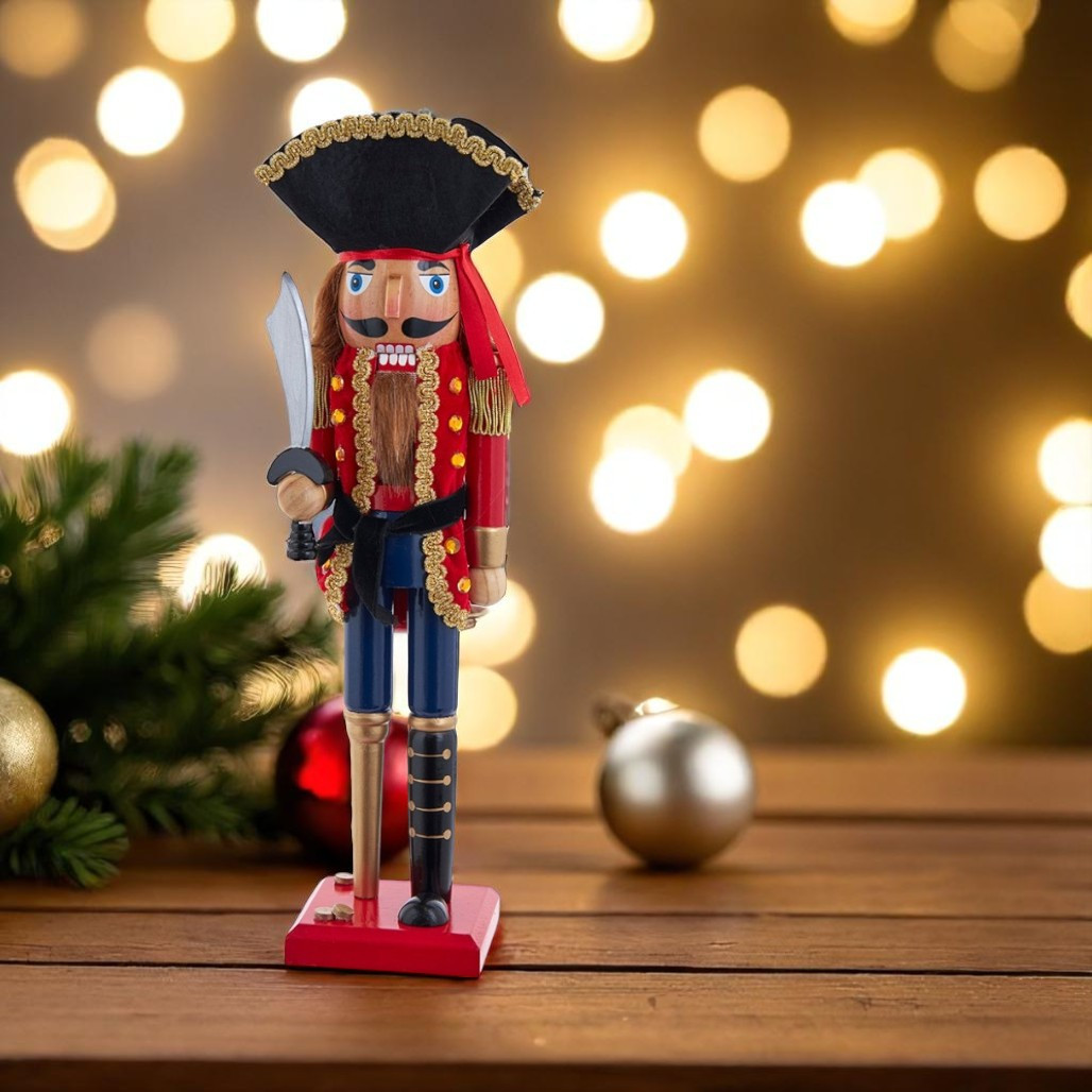Peg Leg Pirate Nutcracker