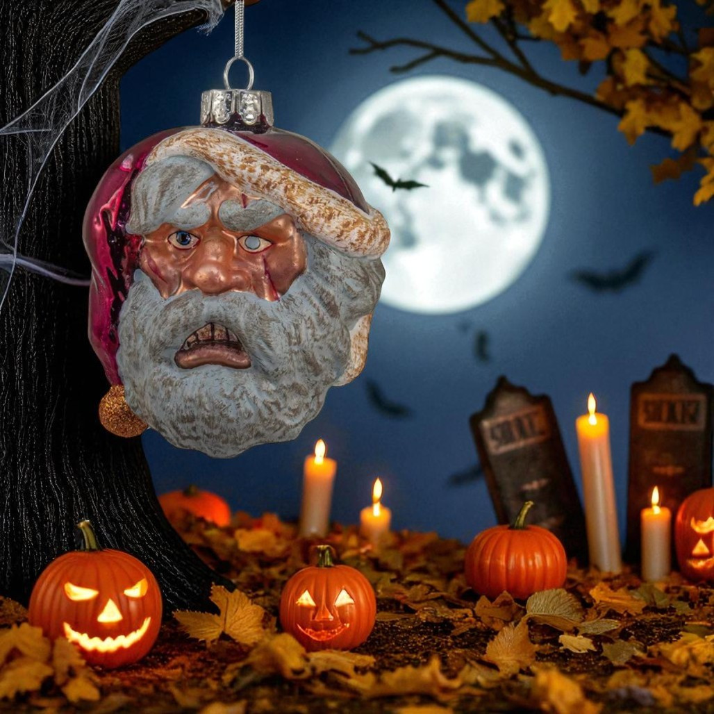 Gorenaments Evil Santa Ornament