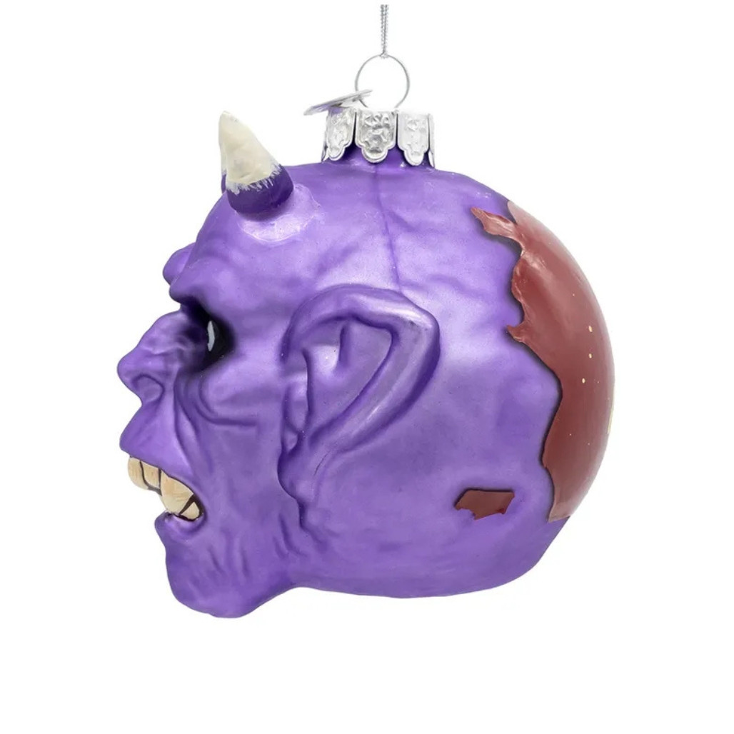 Gorenaments Bill Purple Devil Ornament