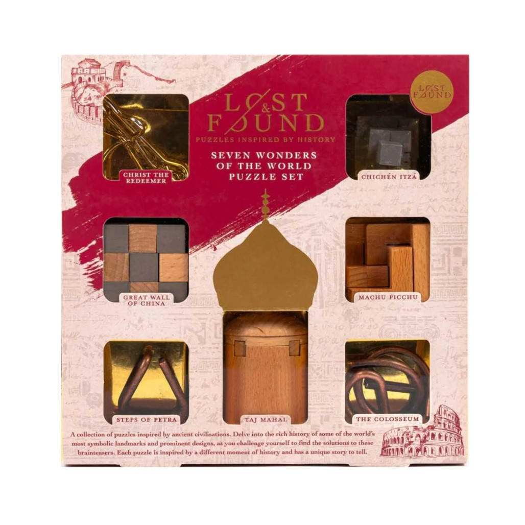 Lost & Found Seven Wonders Puzzle Set