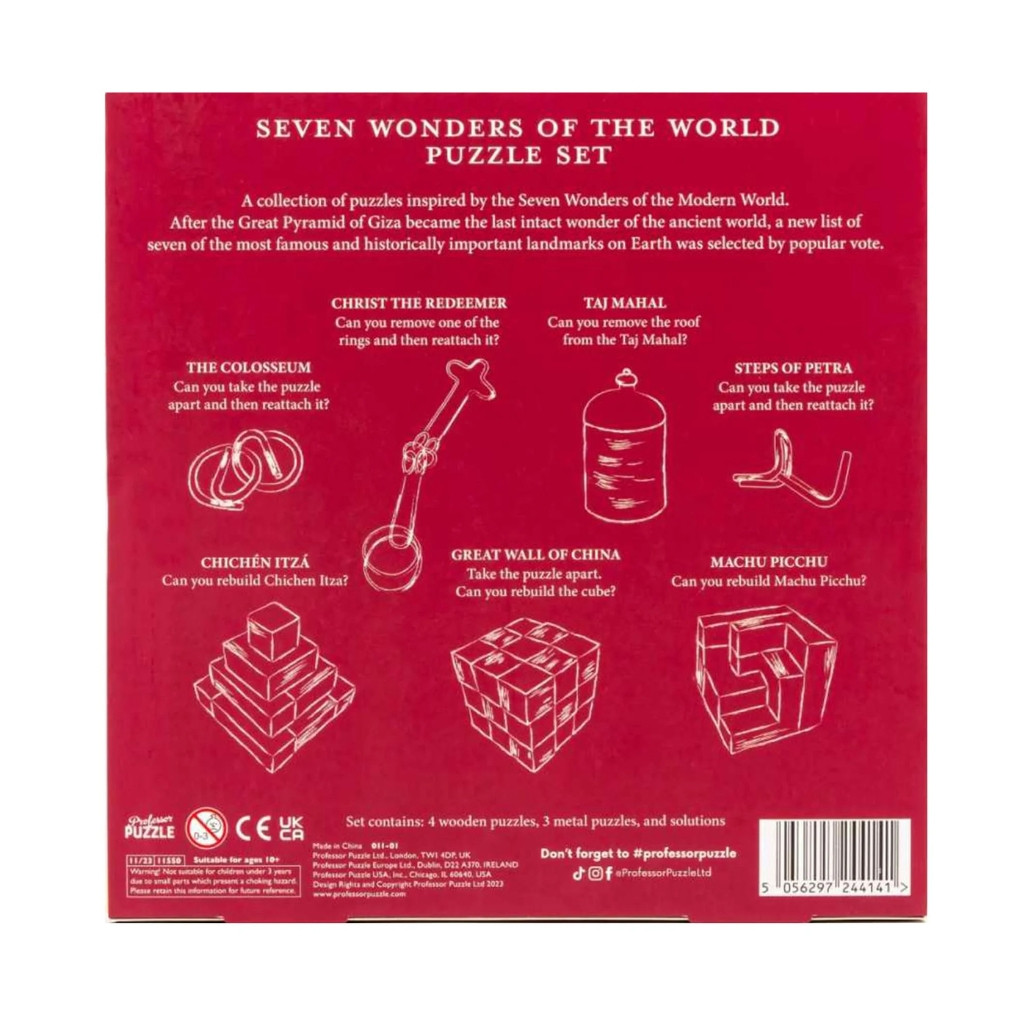 Lost & Found Seven Wonders Puzzle Set