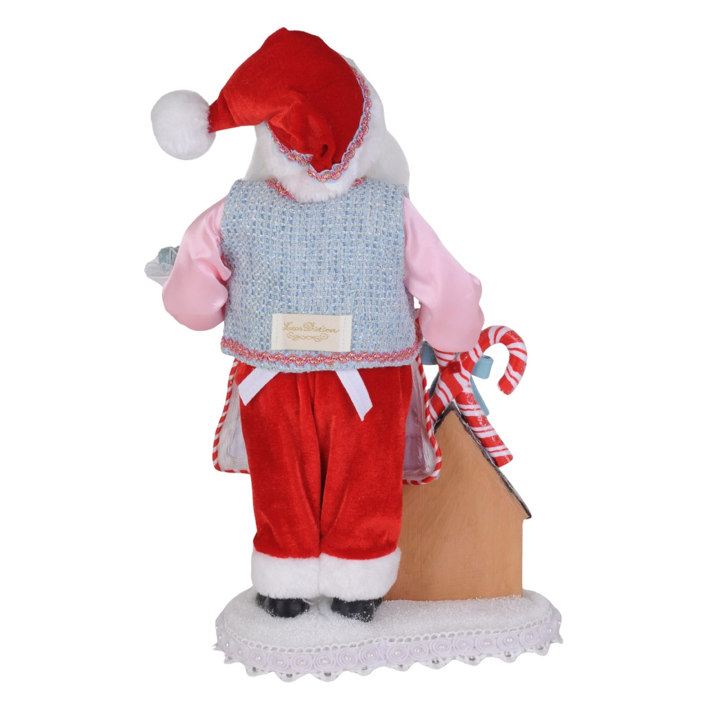Karen Didion North Pole Candy Santa Figurine