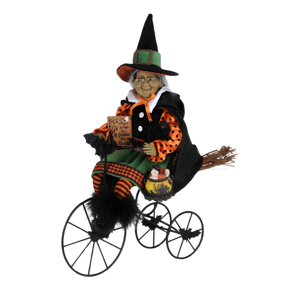 Karen Didion Margaret’s Biking Adventure Witch Figurine