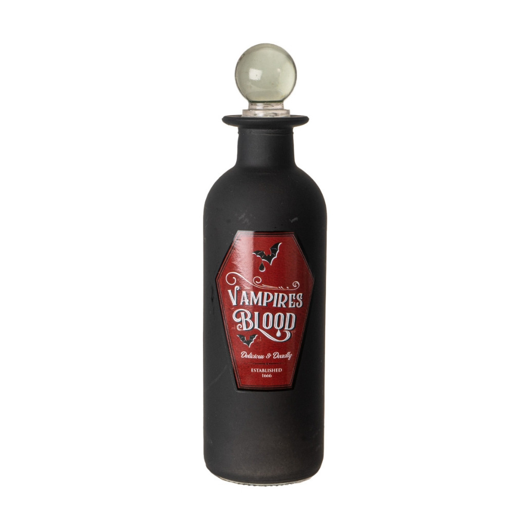 Vampire Blood Potion Bottle with Glass Stopper