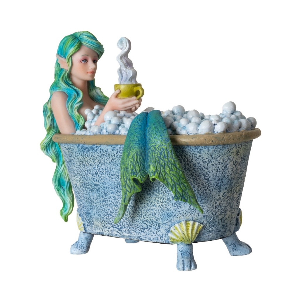 Mermaids Love Bubble Baths Figurine