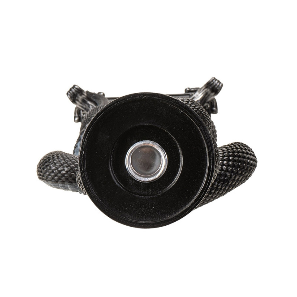 Triple Moon Snake Candleholder