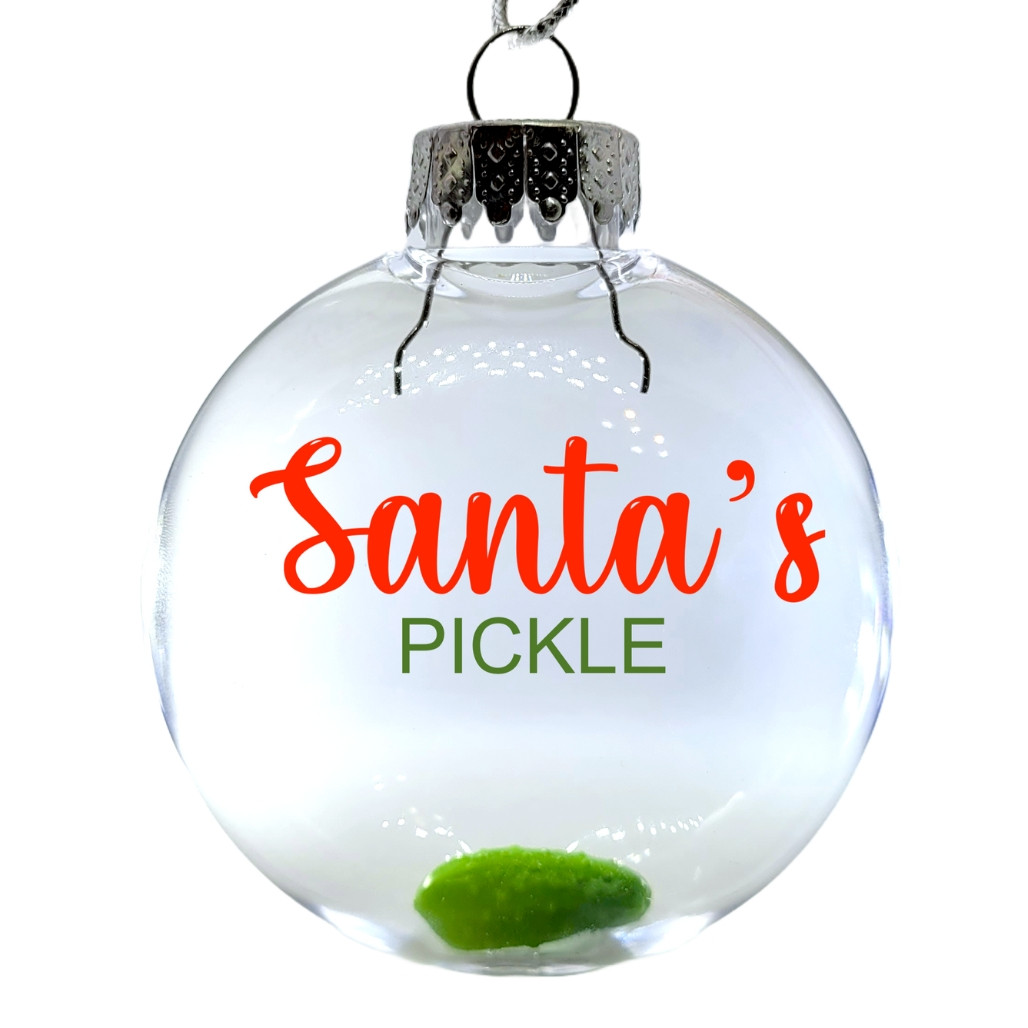 Santa’s Pickle Ornament