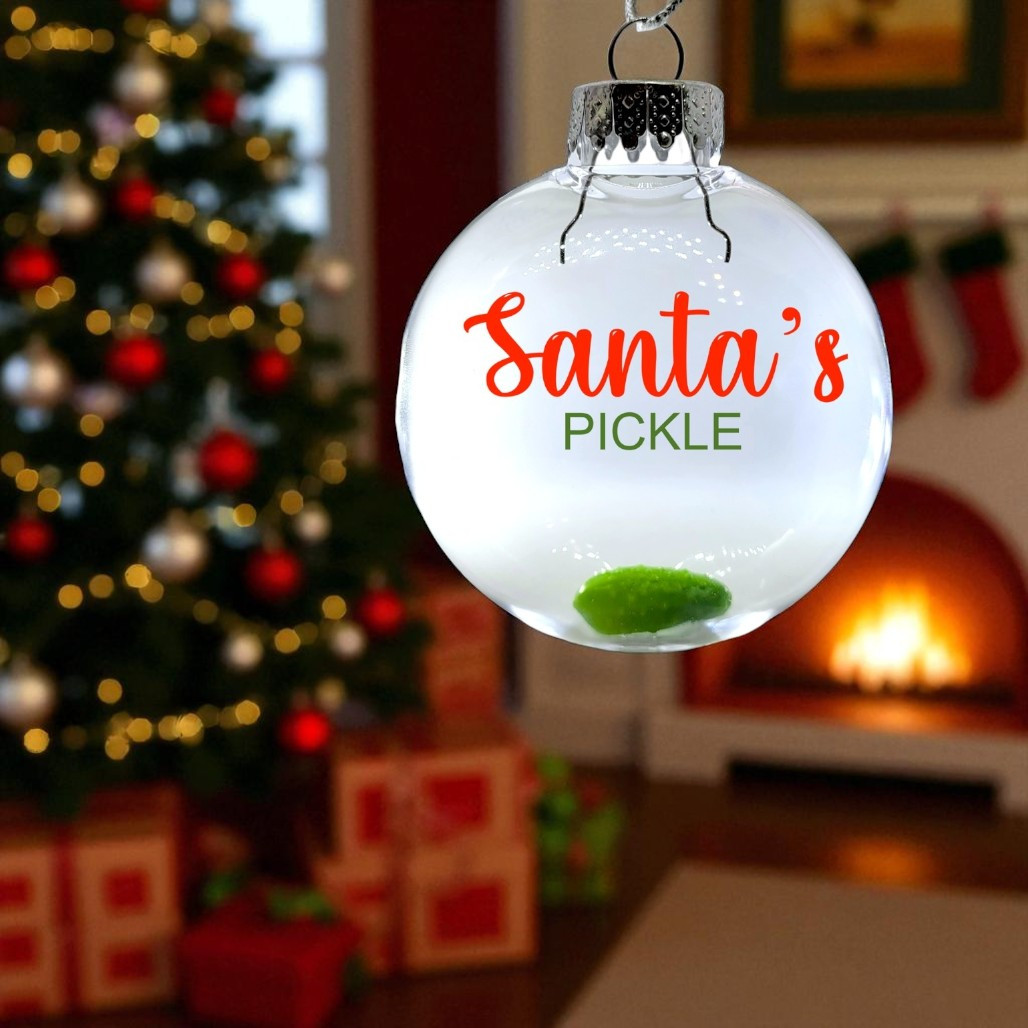 Santa’s Pickle Ornament