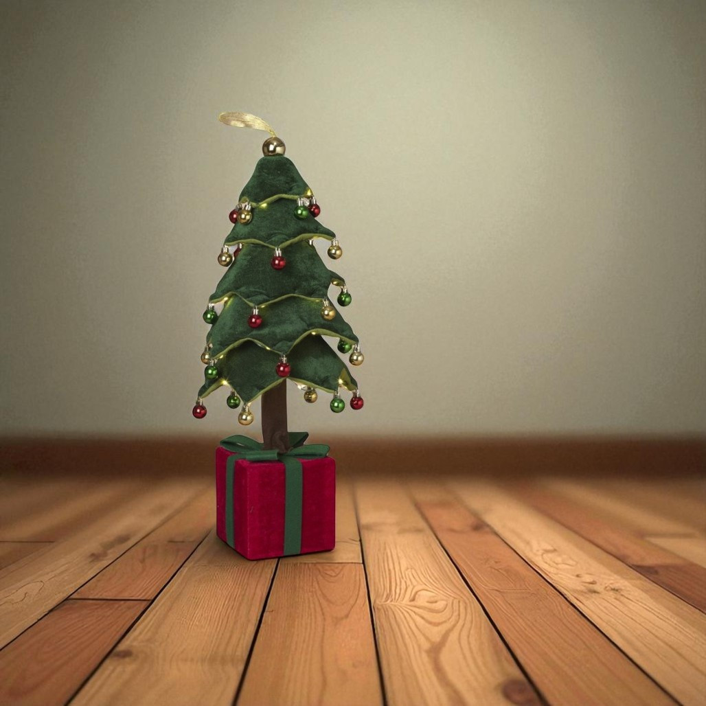 Lighted Collapsible Holiday Tree