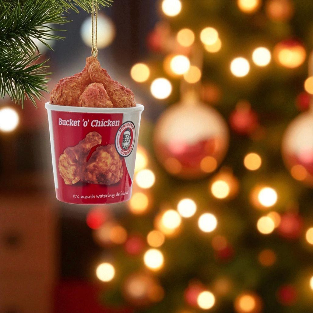 Fried Chicken Bucket Ornament