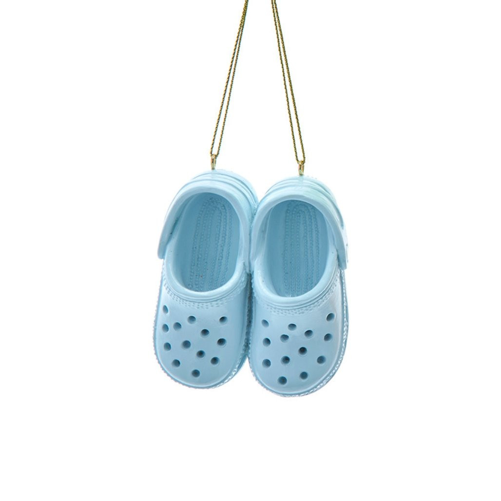 Blue Clogs Ornament