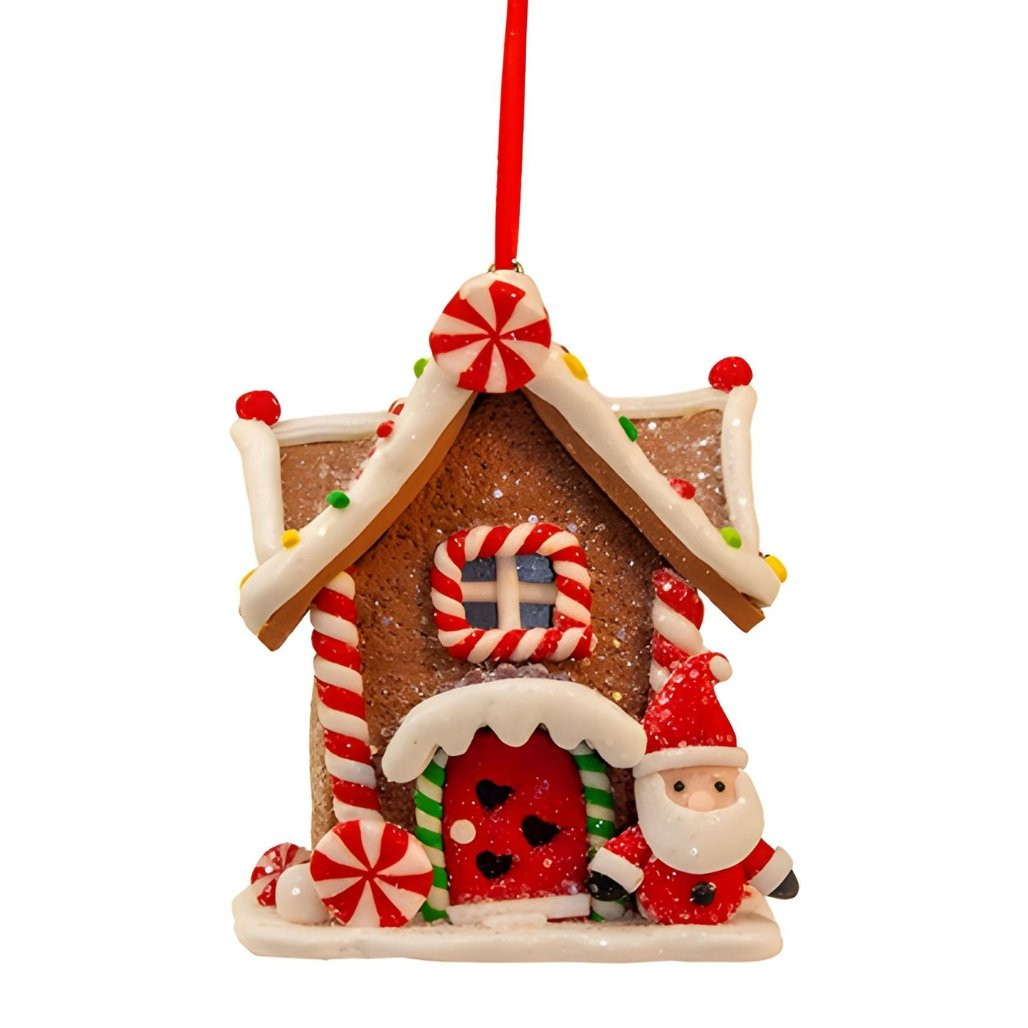 Santa’s Gingerbread House Ornament