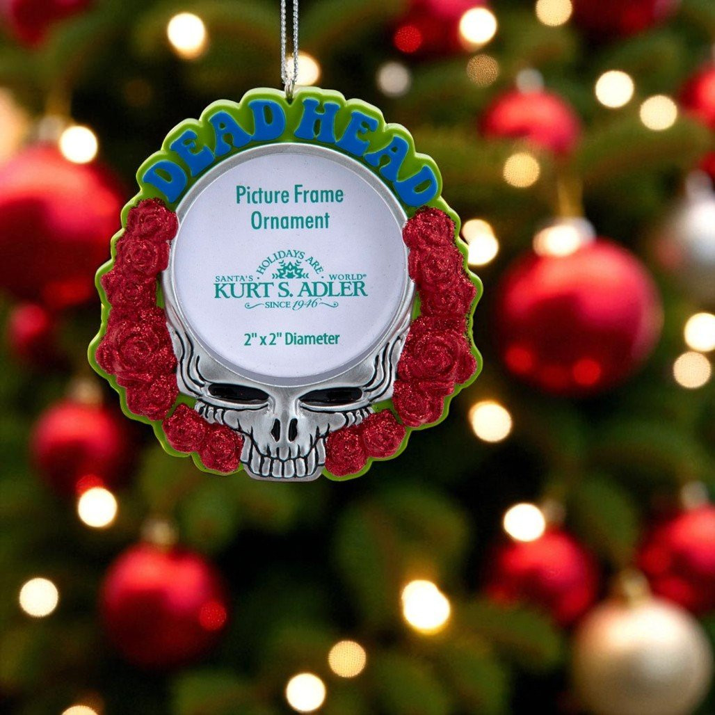 Grateful Dead Dead Head Frame Ornament