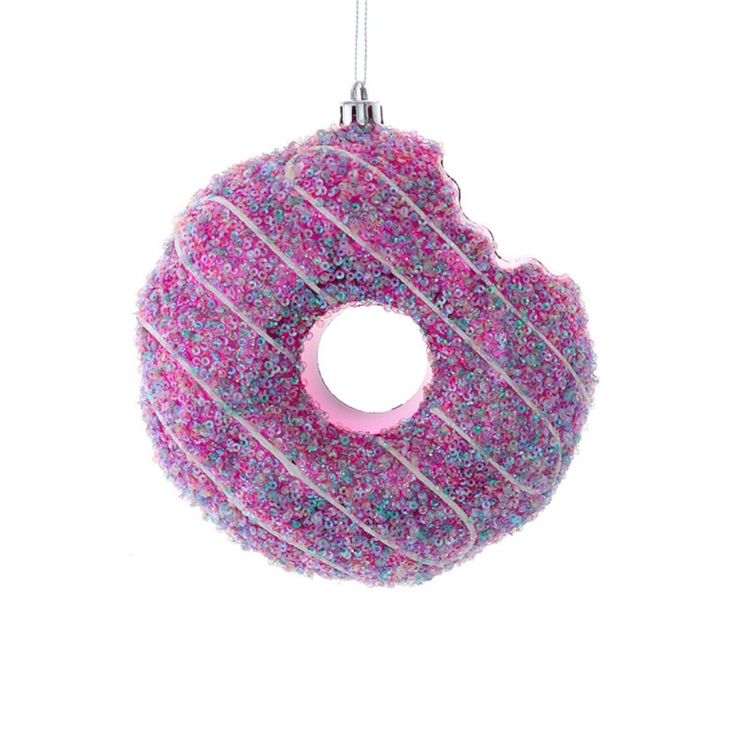 Pink Jumbo Donut Ornament