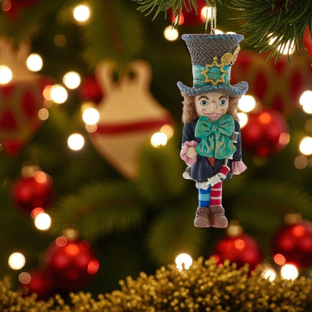 Hollywood Nutcrackers Mad Hatter Ornament