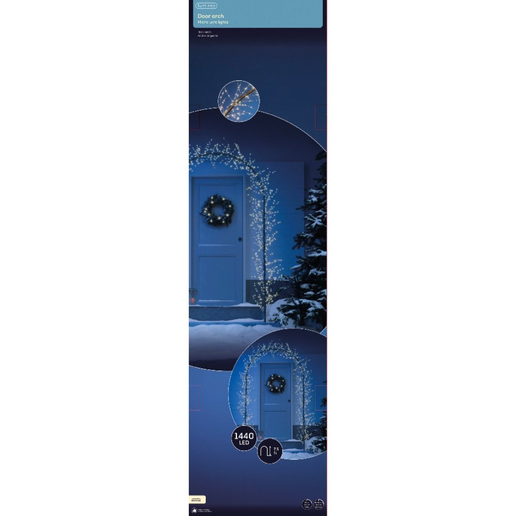 Lumineo 1440 Micro LED Lighted Door Arch