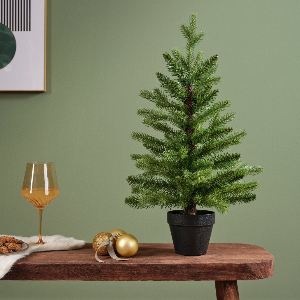 Allison Mini Christmas Tree in Pot