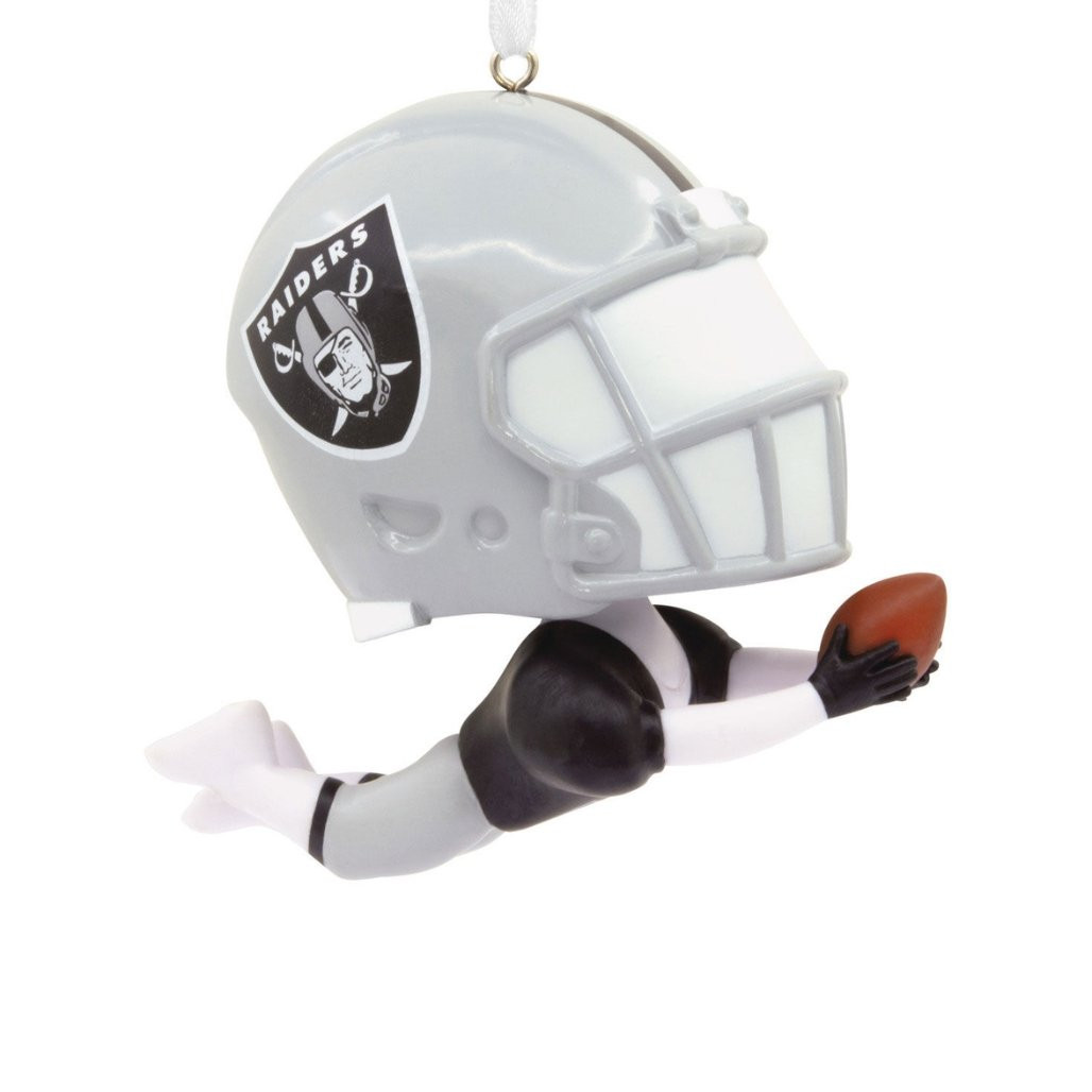 Hallmark NFL Raiders Bouncing Buddy Ornament