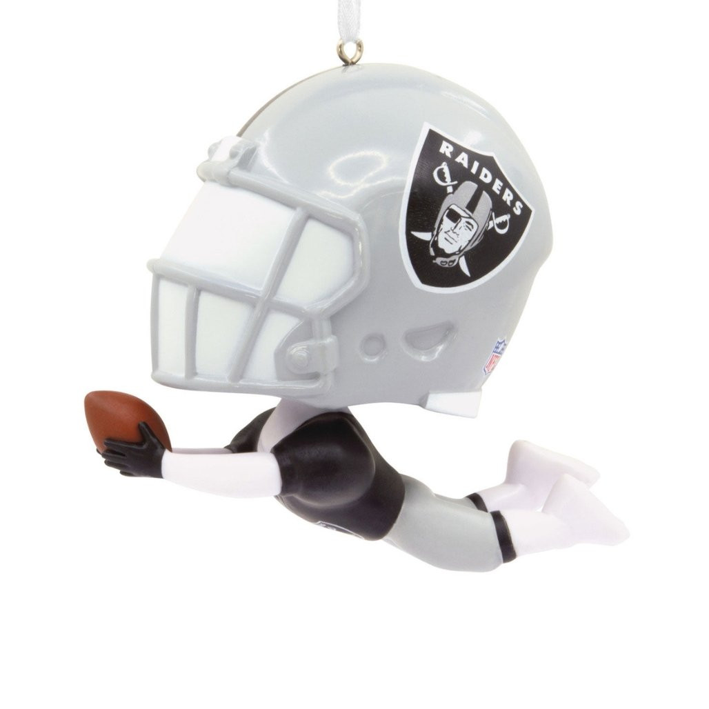 Hallmark NFL Raiders Bouncing Buddy Ornament