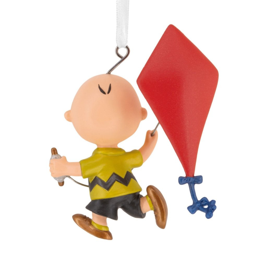 Hallmark Peanuts Charlie Brown With Kite Ornament