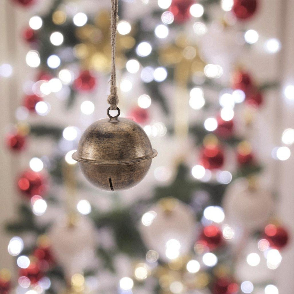 Large Iron Bell Ornament