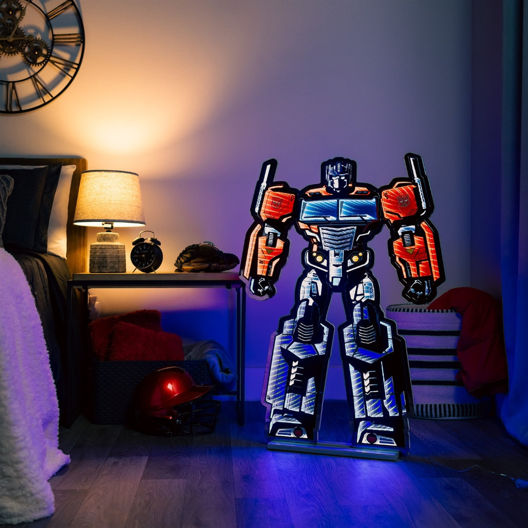 Hasbro Transformers Optimus Prime Infinity Light