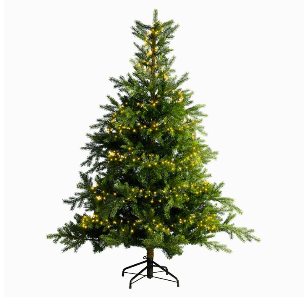 Lumineo 2000 Soft Gold LED Compact Lights, Green Wire