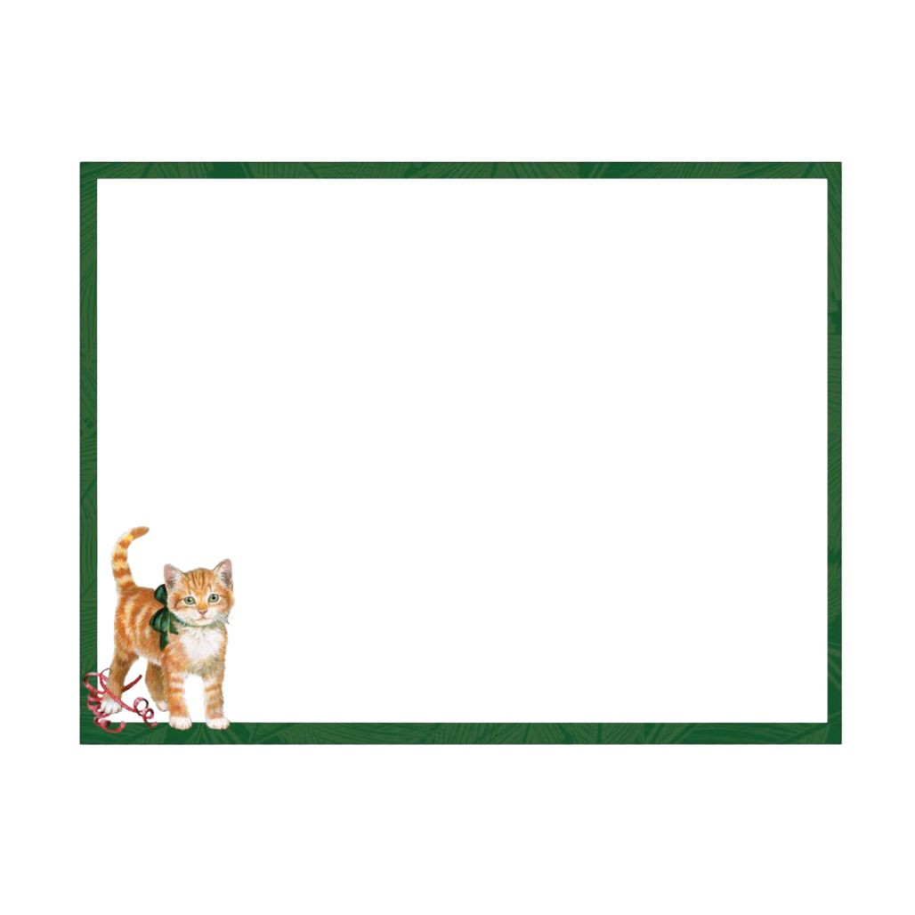 Waiting for Santa Boxed Christmas Cards | 18-Pack with Envelopes