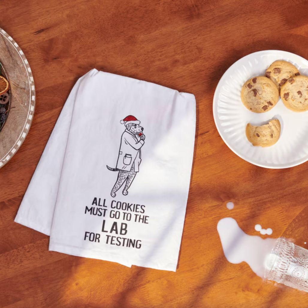 To The Lab Kitchen Towel | 28 x28 Inches