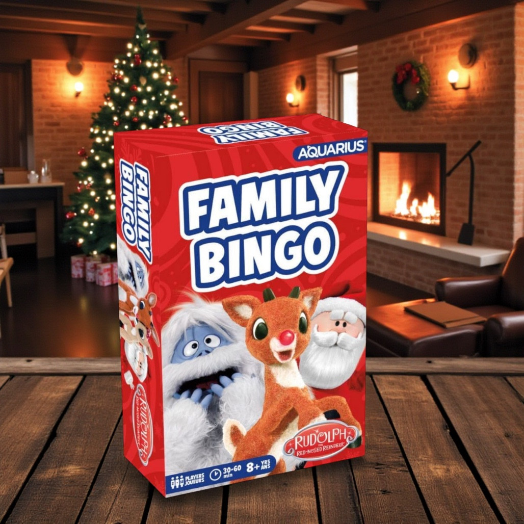 Rudolph the Red-Nosed Reindeer Family Bingo | 18 Cards