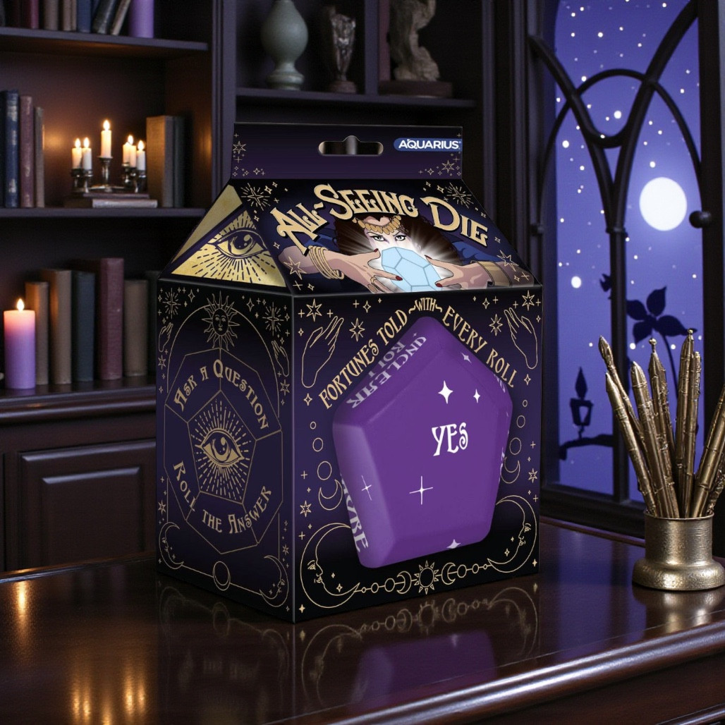 All-Seeing Die Fortune Game | 12-Sided Foam Dice
