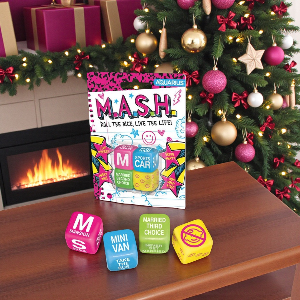 M.A.S.H. Dice Rolling Game | 4 Dice