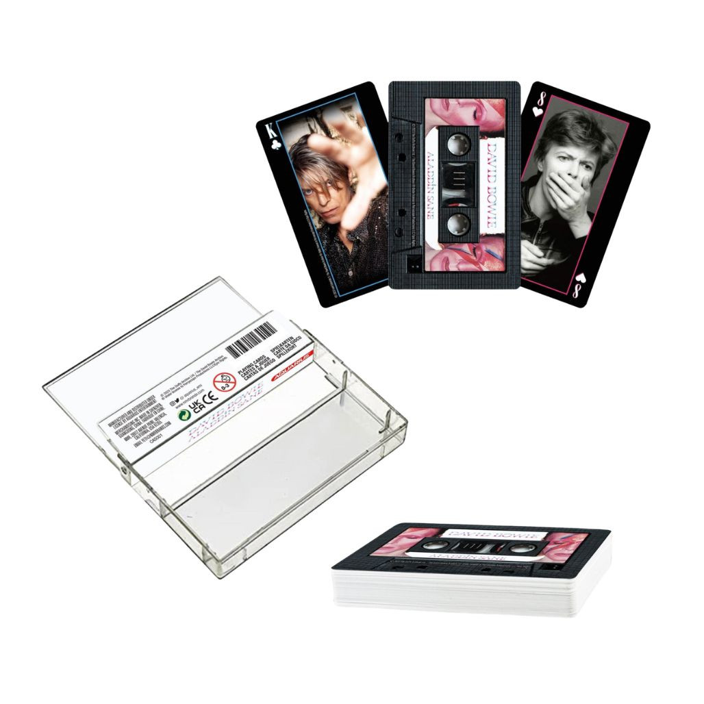 David Bowie Cassette Playing Cards | Premium Deck