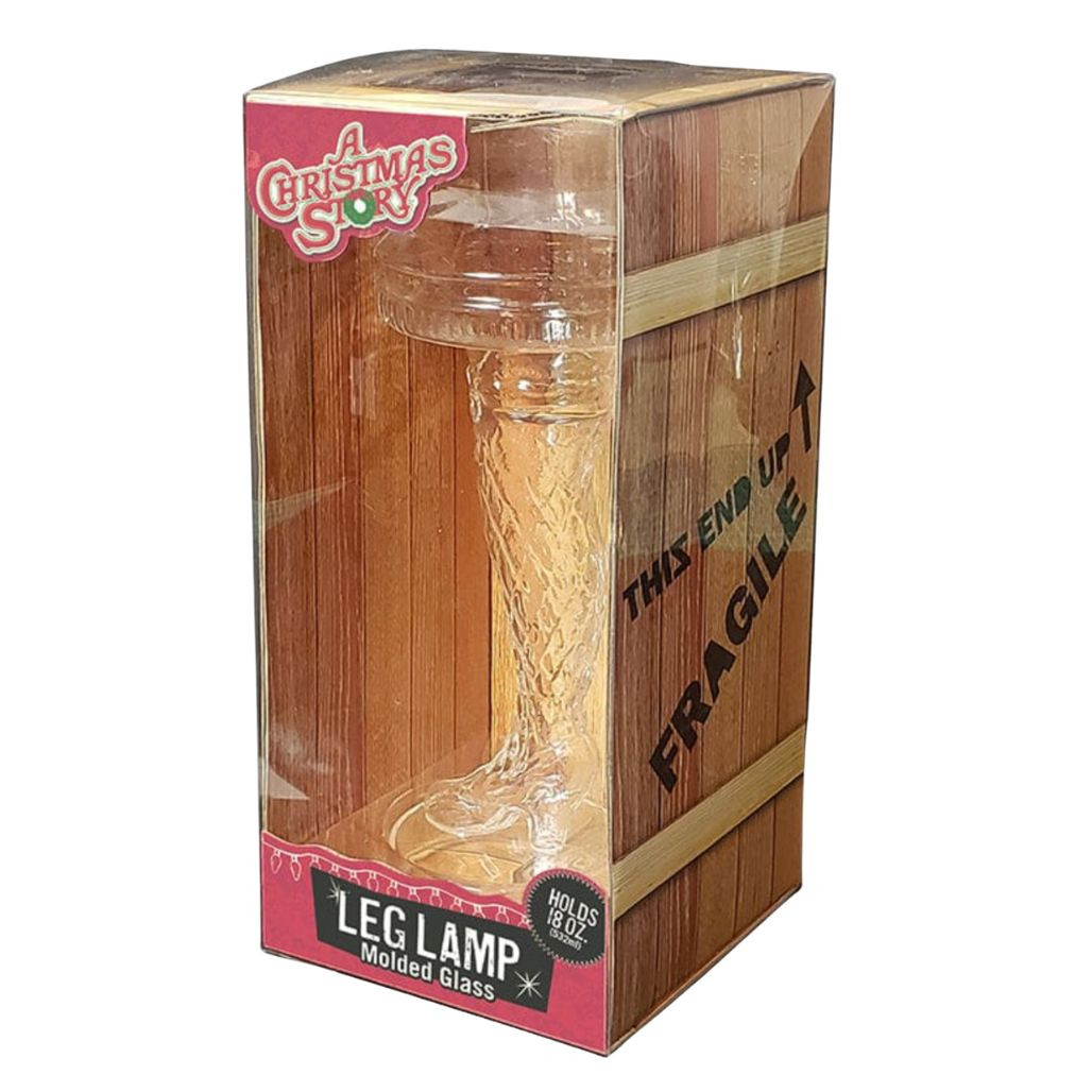 A Christmas Story Leg Lamp Glass | 18 oz Molded Drinkware