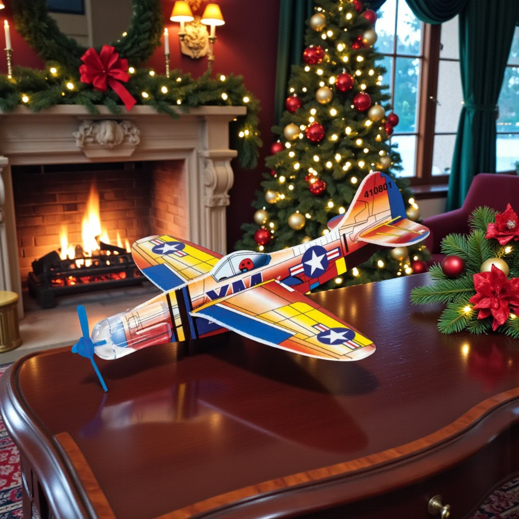 Retro Foam Glider Planes 4-Pack | 7.5 Inches