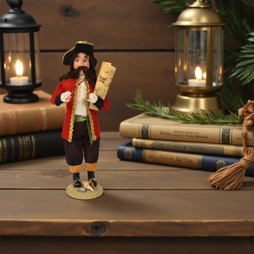 Byers’ Choice Pirate Captain Caroler | Nautical Figure