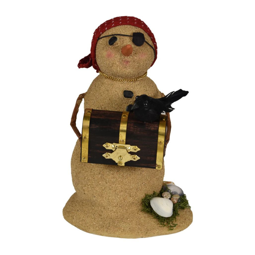 Byers’ Choice Pirate Sandman | Nautical Snowman Figure