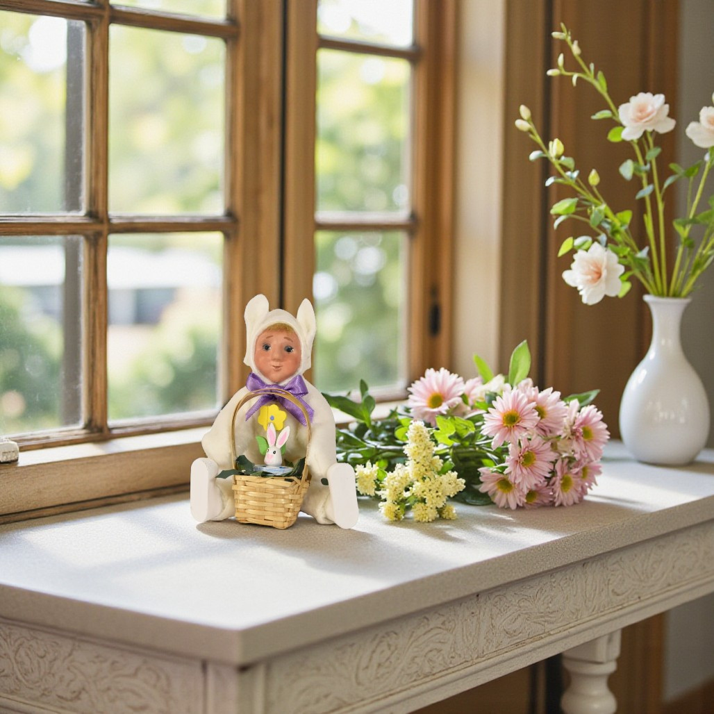 Byers’ Choice Easter Bunny Toddler | Spring Caroler