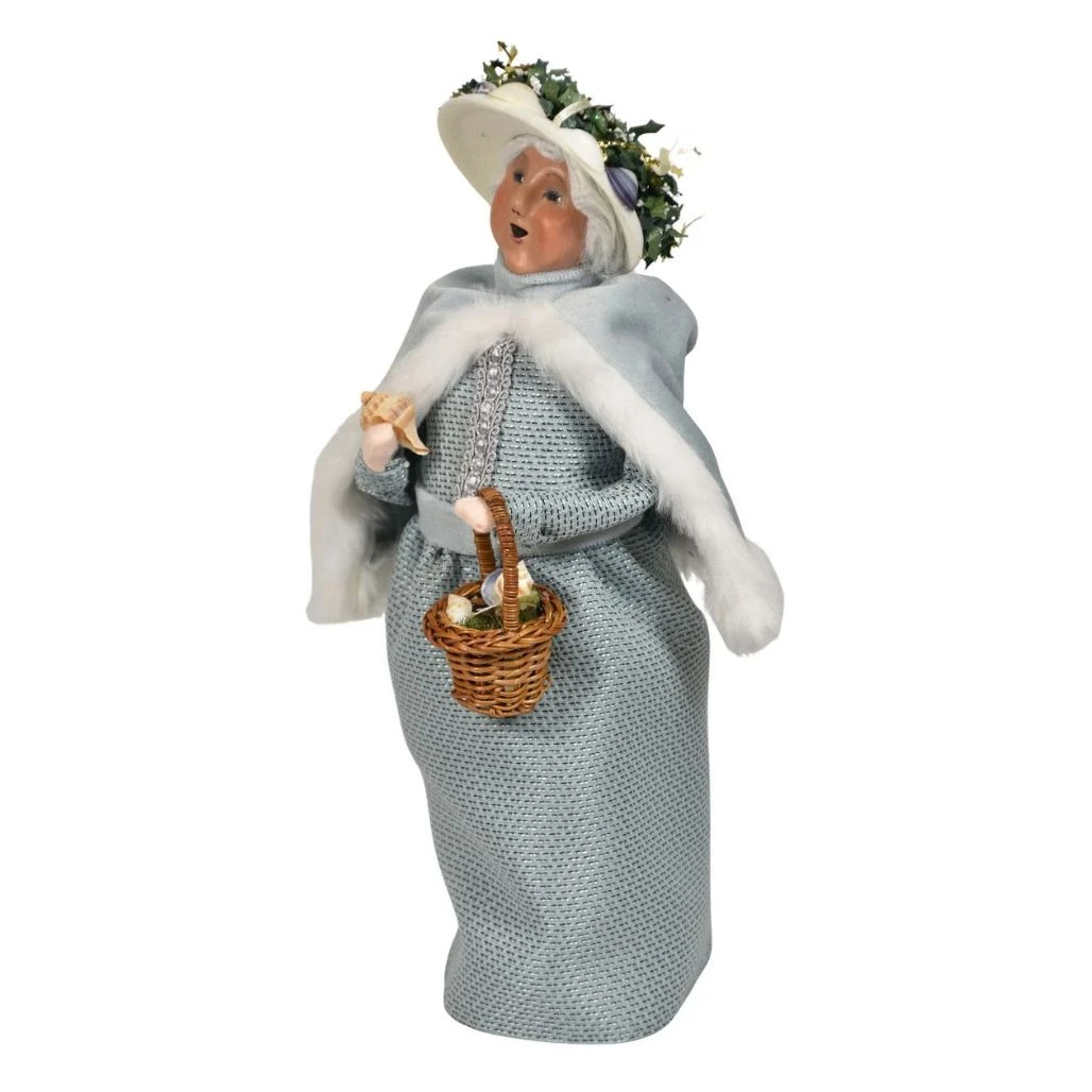 Byers’ Choice Nautical Mrs. Claus | Coastal Christmas Caroler