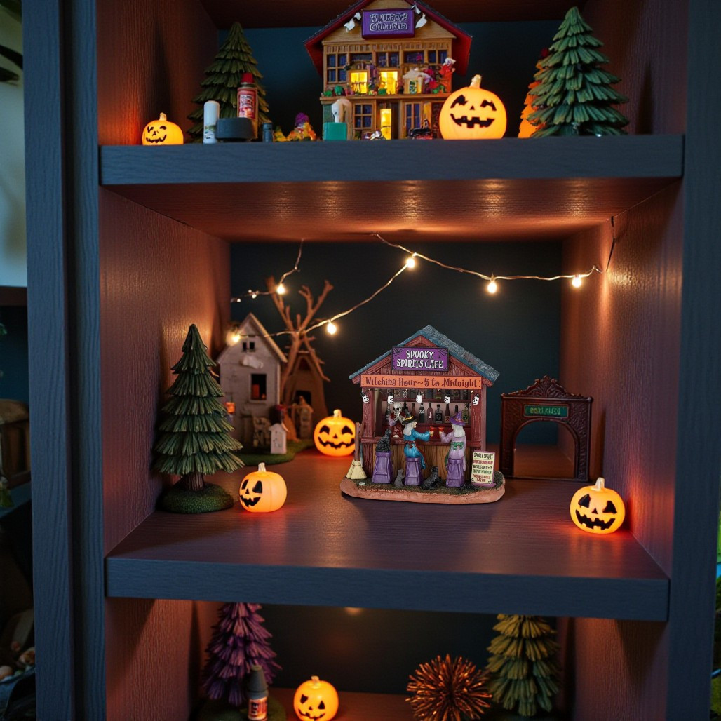 Lemax Spooky Town Spooky Spirits Cafe | Table Accent