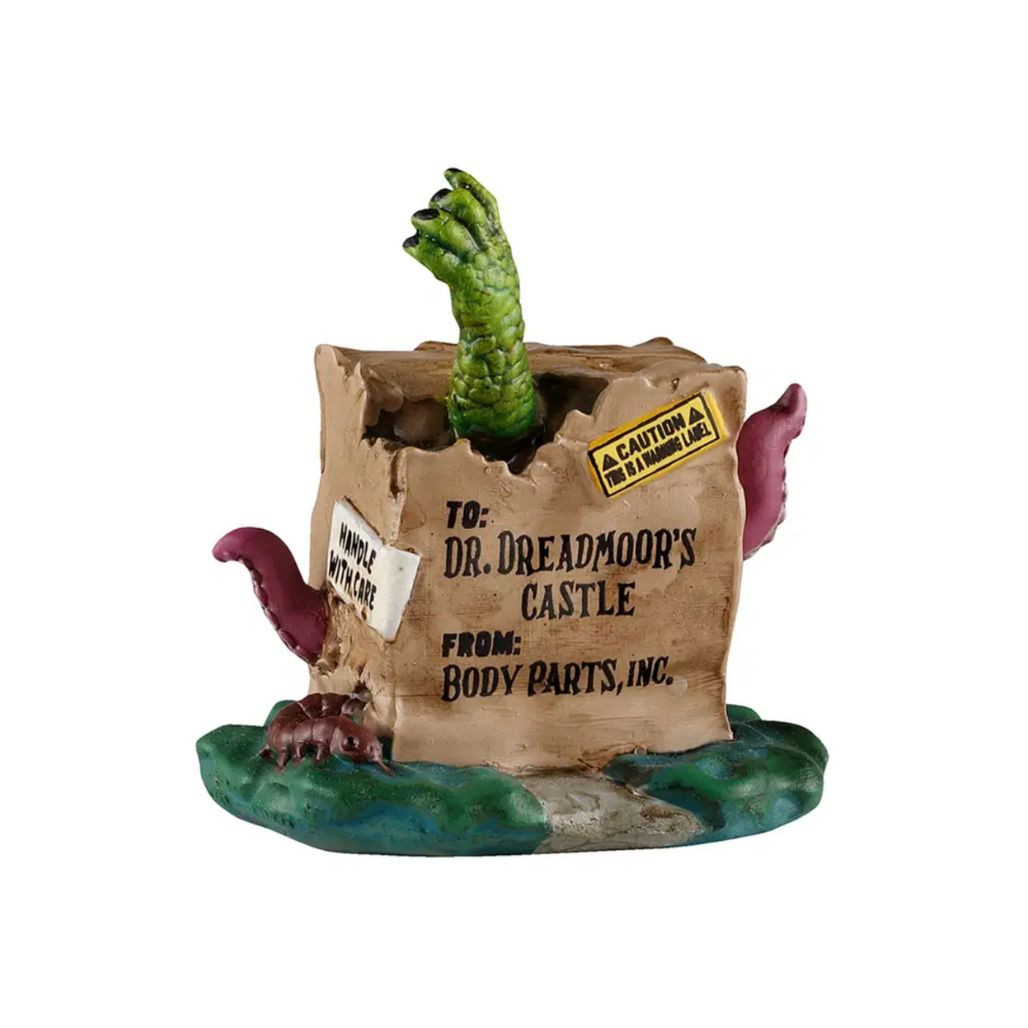 Lemax Spooky Town Creepy Delivery | Resin Accessory