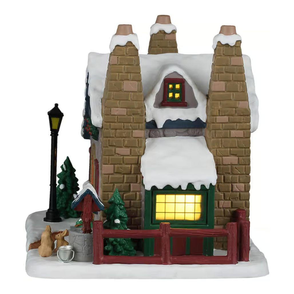 Lemax Piney Grove Cottage | Lighted Porcelain Building