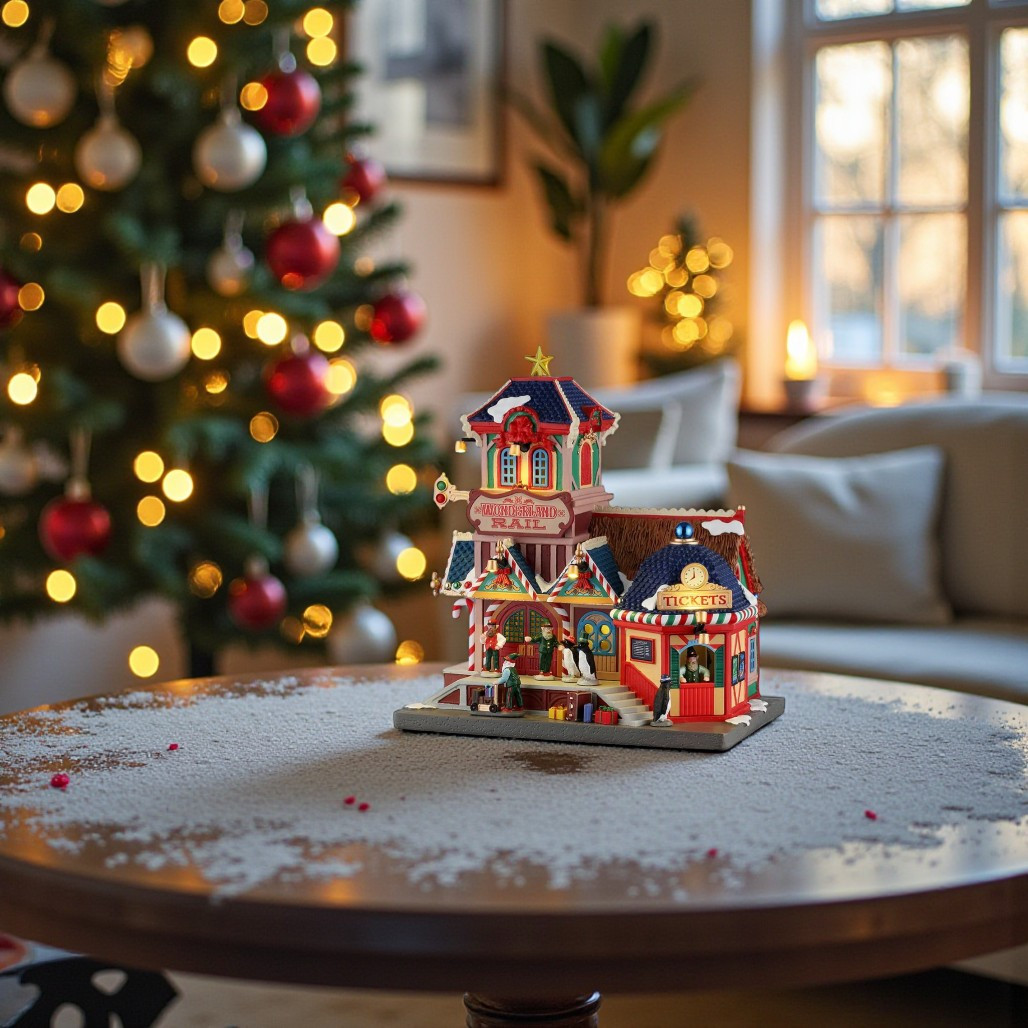 Lemax Wonderland Rail | Lighted Santas Wonderland Station