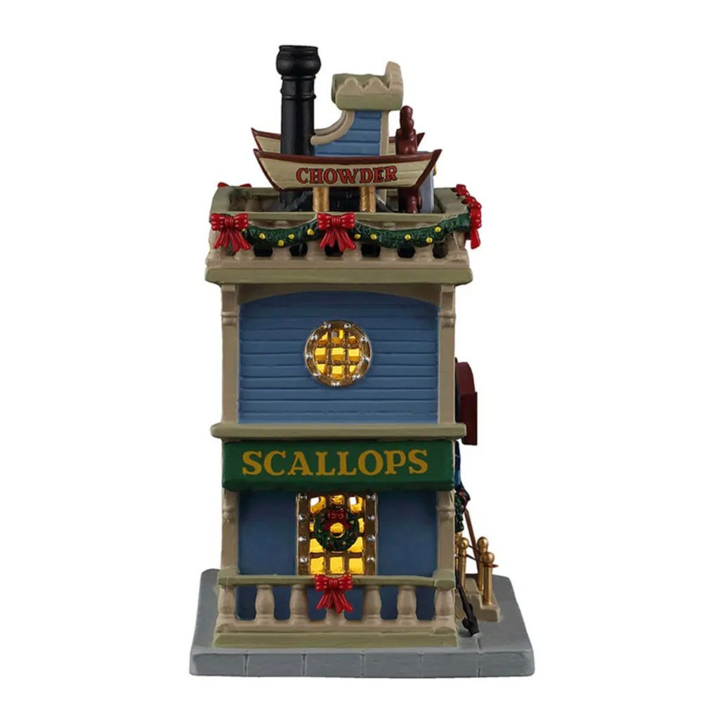 Lemax Caddington Tackle House Seafood Restaurant | Lighted Building