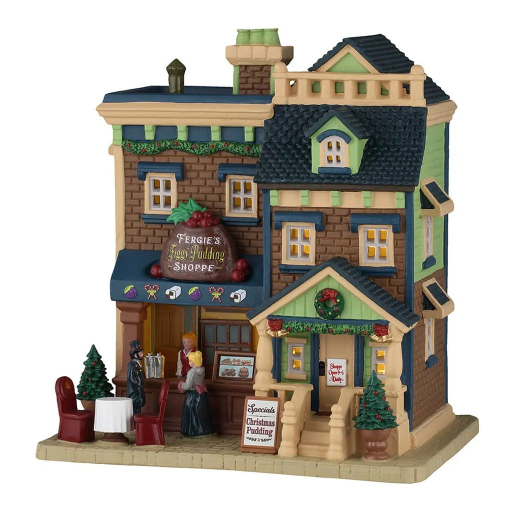 Lemax Caddington Fergies Figgy Pudding Shoppe | Lighted Building