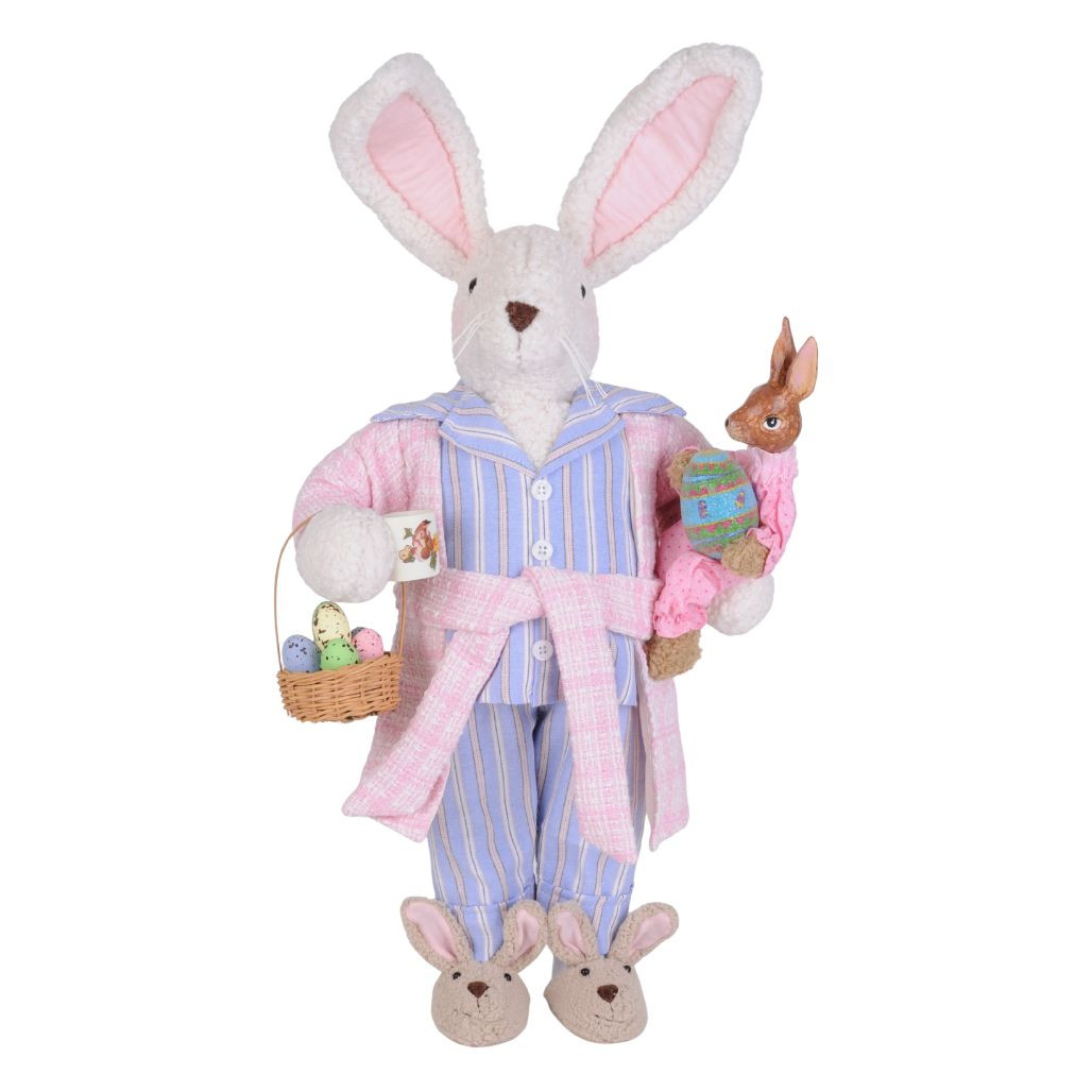 Karen Didion Easter Morning PJ Bunny | 23" Figure