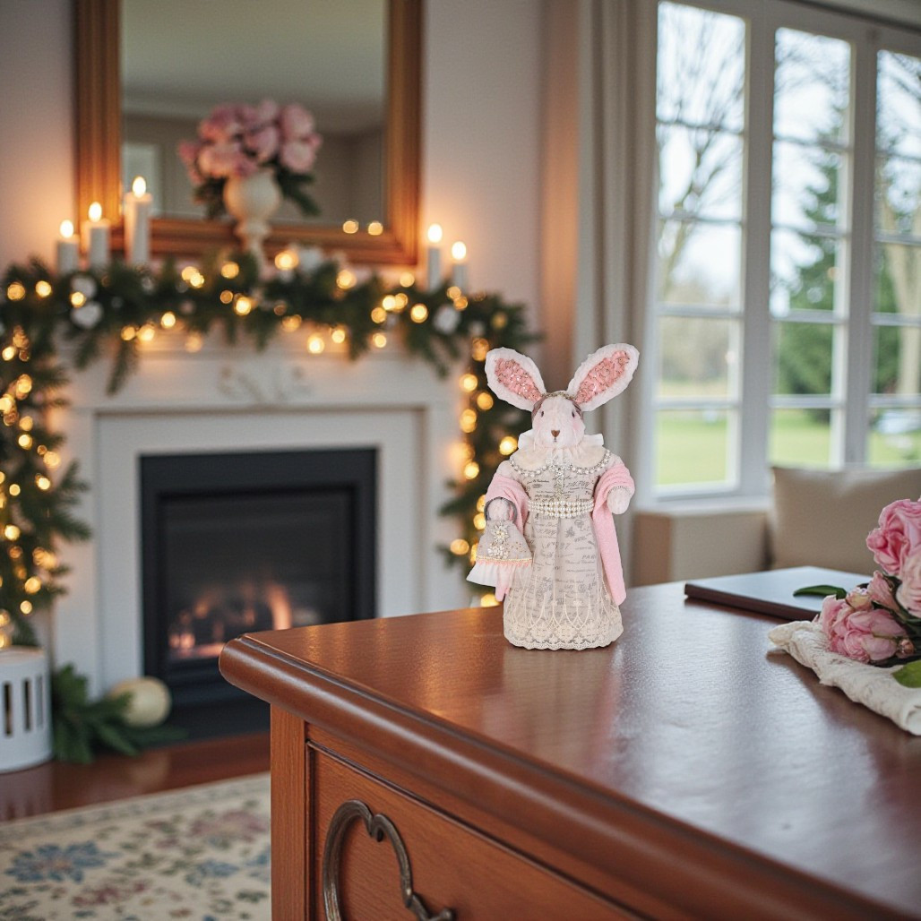 Karen Didion Isabella Bunny | 24" Spring Figure