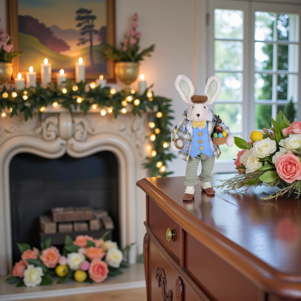 Karen Didion Gentleman Easter Bunny | 23"Figure